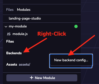 NewBackendFunction