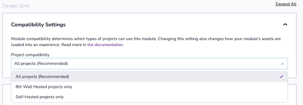 module-compatibility-settings