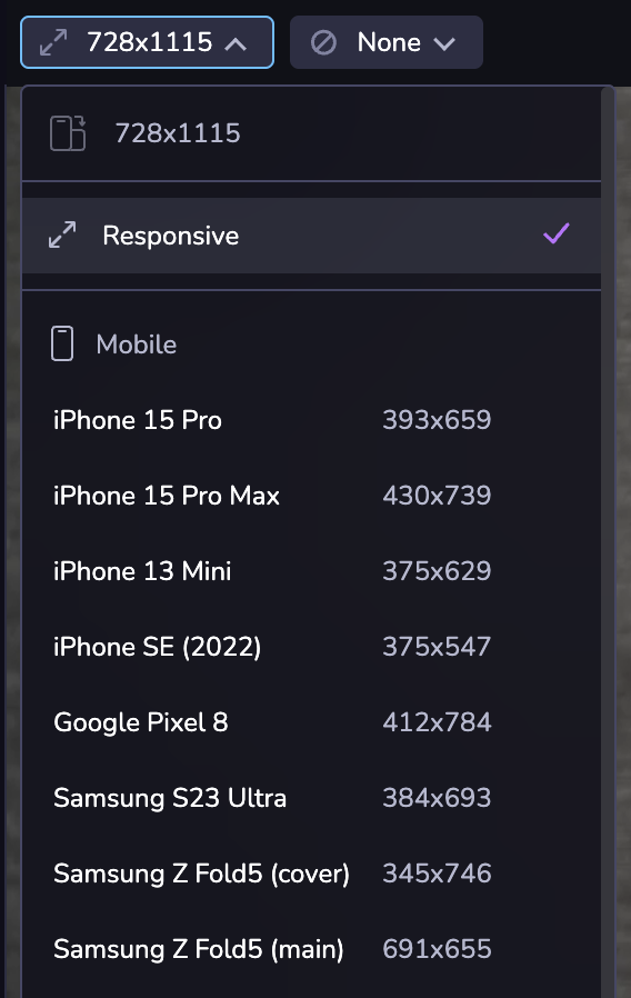 SimulatorDeviceSelector