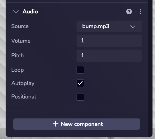 AudioNewComponent