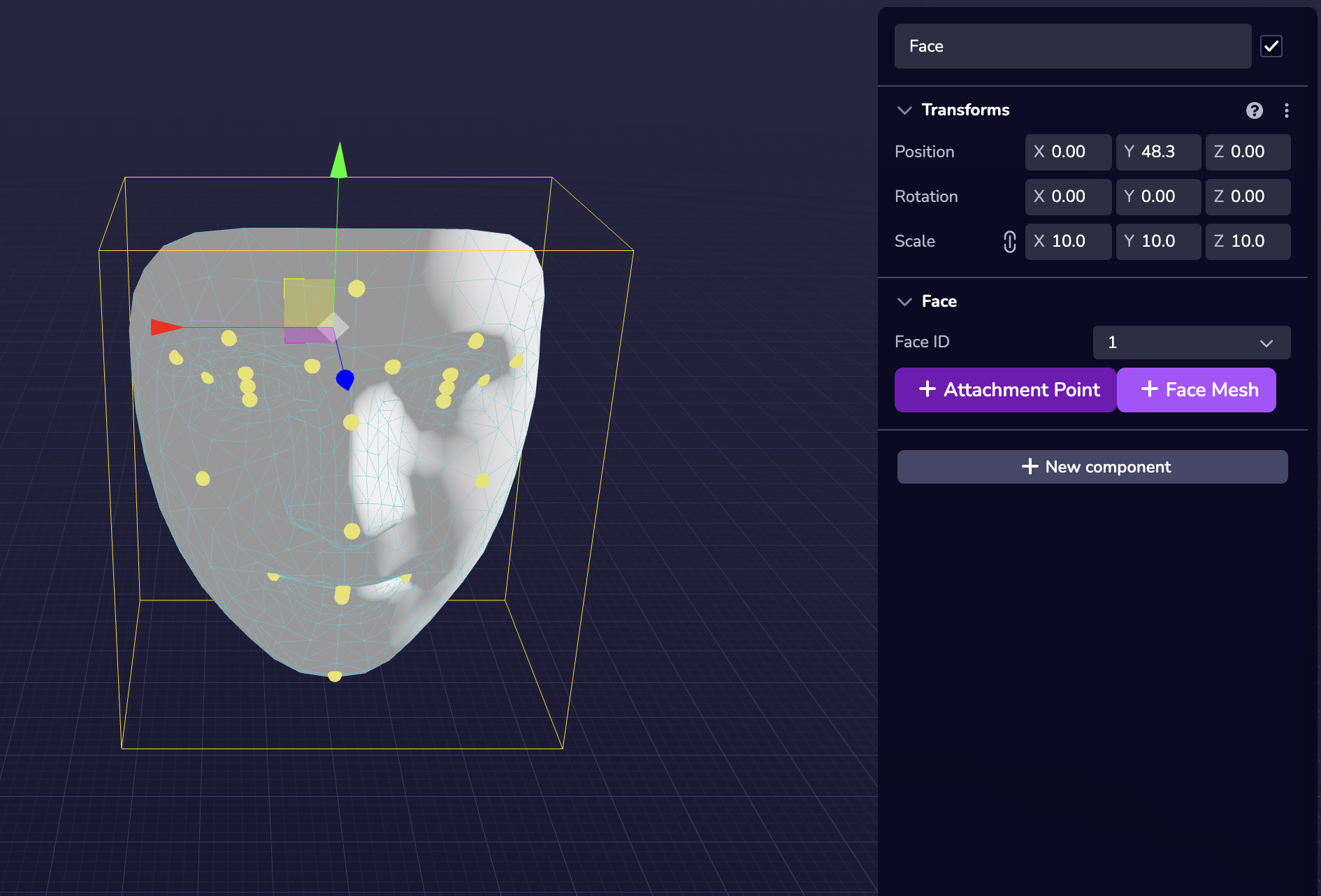 AugmentedRealityFaceMesh